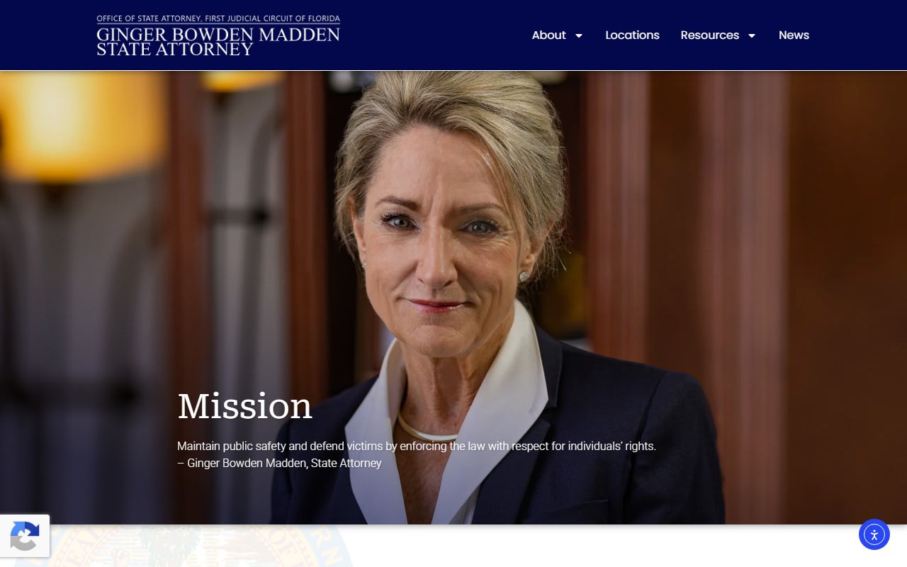 First Judicial Circuit State Attorney site for Escambia County court records after an arrest